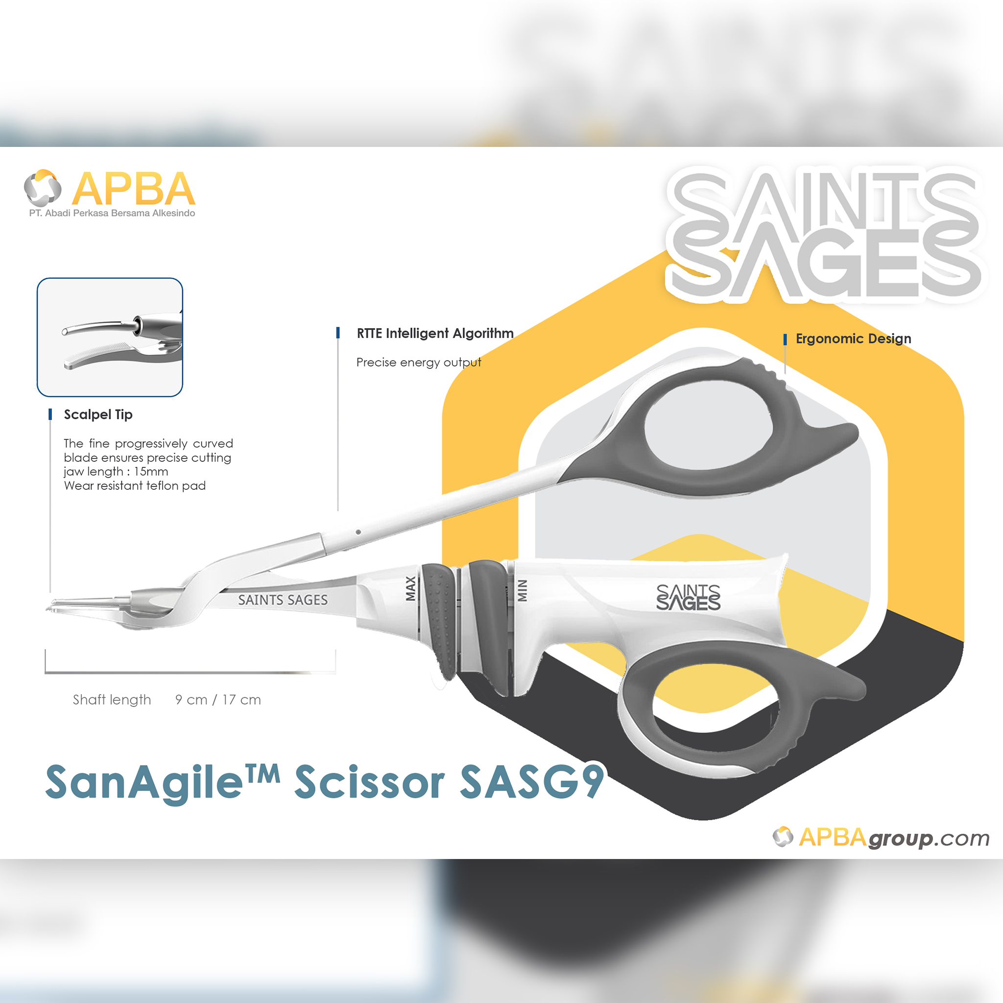 SanAngile Scissors SASG9
